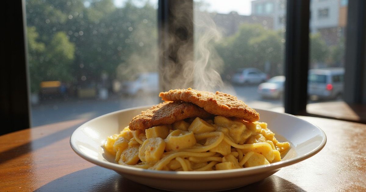 Comfort food on a rainy day