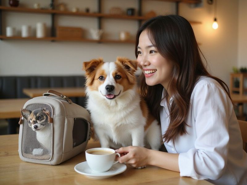 Pet-friendly dining at Bubbs & Bites Cafe